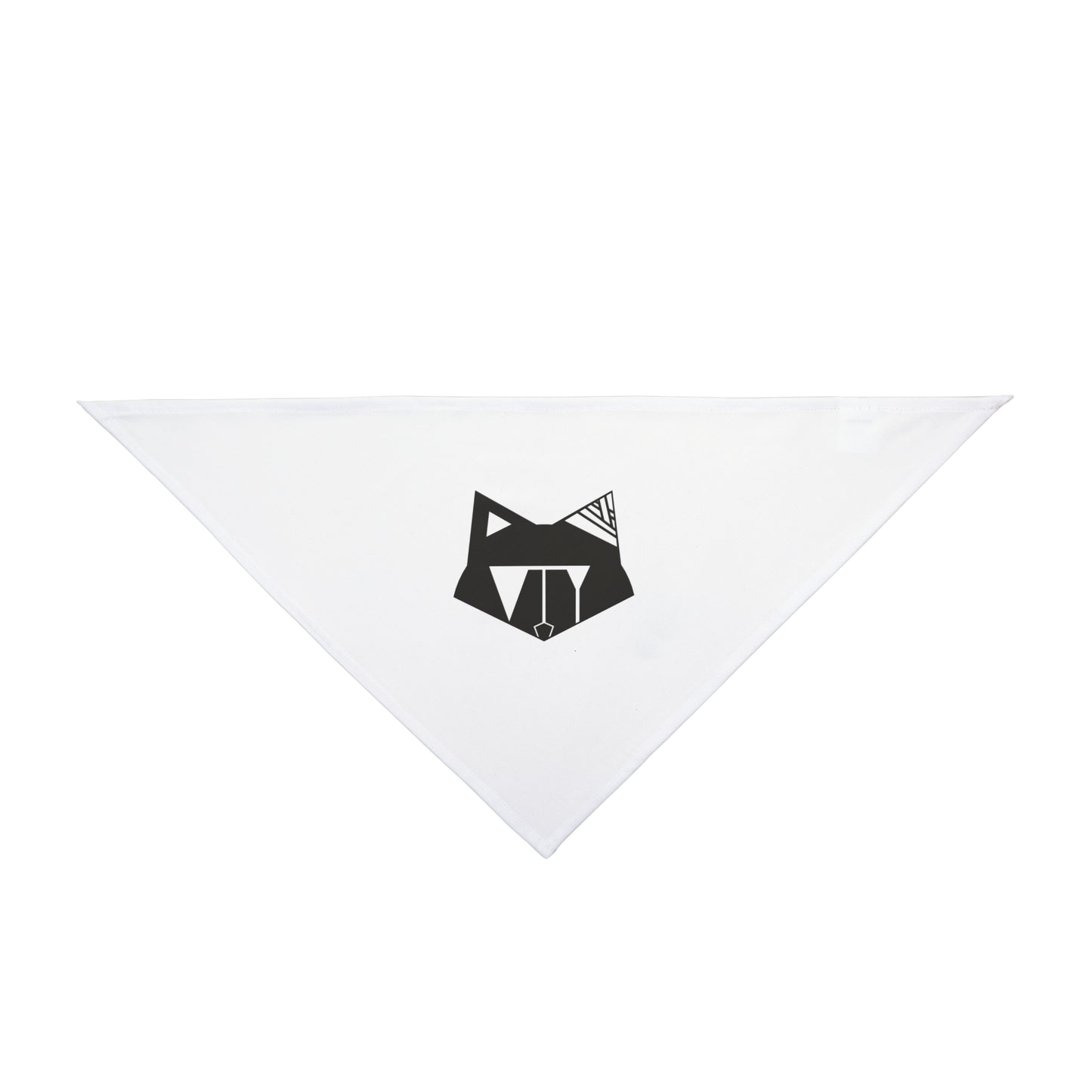 White 1.0 Pet Bandana