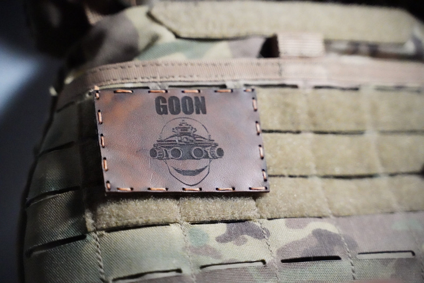 Leather "GOON” Patch