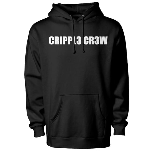 CRIPPL3 CR3W Hoodie BACK Logo