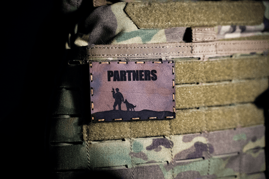 Leather "Partners" Patch