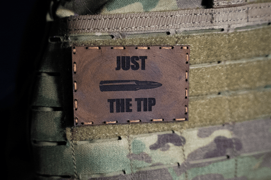 Leather "Just The Tip" Patch